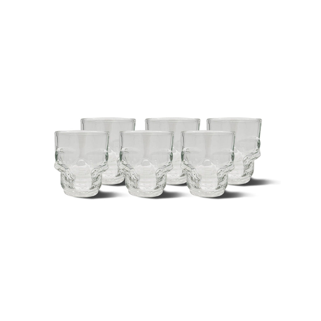 Skull Shot Glasses, 1.75 oz, Set of 6