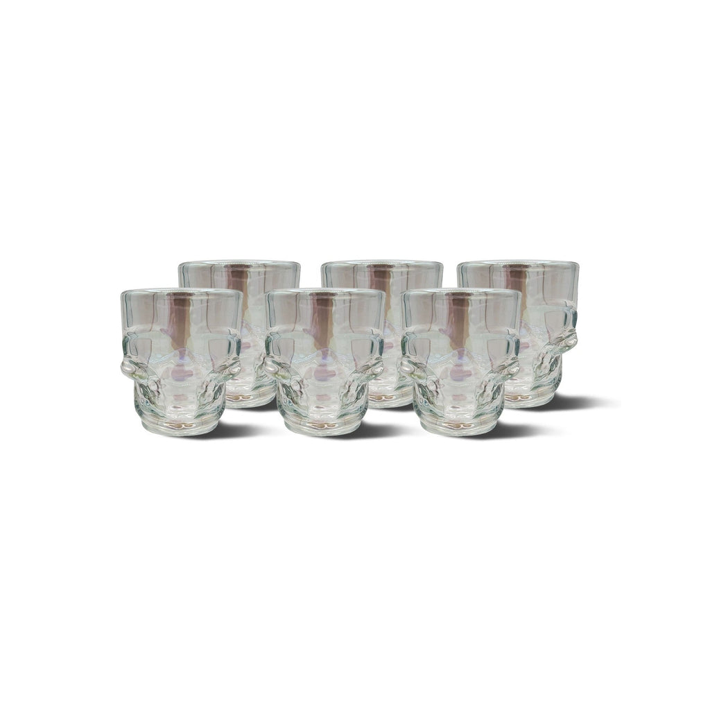 Skull Shot Glasses, 1.75 oz, Set of 6