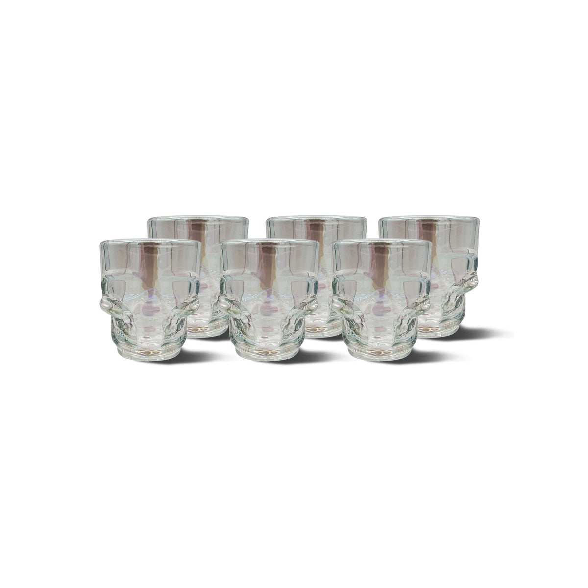 Skull Shot Glasses, 1.75 oz, Set of 6