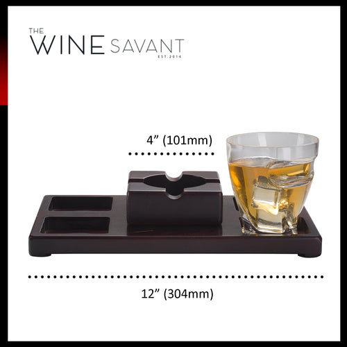 Cigar Holder Whiskey Glasses