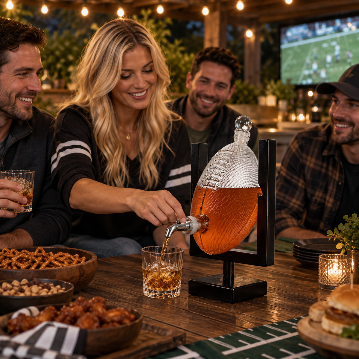 Football Decanter, 1000 ml