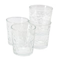 Gibson Home Bubble Double Old-Fashioned Glasses, 13.5 oz, Set of 4