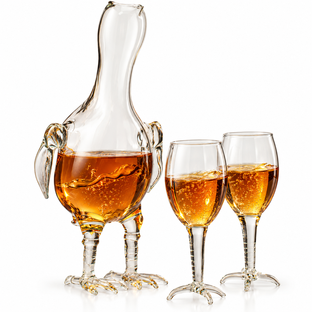 Chicken Whiskey Decanter