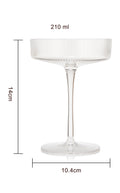 Cocktail Coupe Goblet Glasses