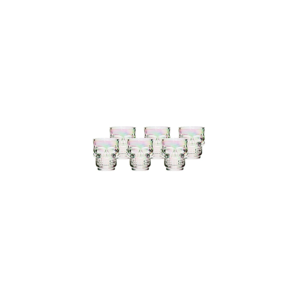 Skull Shot Glasses, 1.75 oz, Set of 6