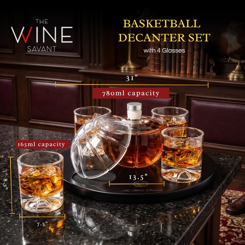 Basketball Decanter Set
