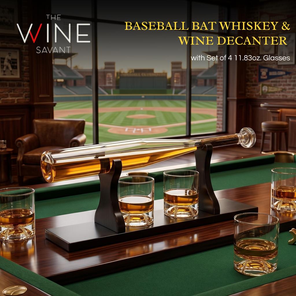 Baseball Bat Whiskey Decanter