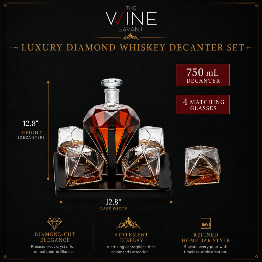 Diamond Decanter Set