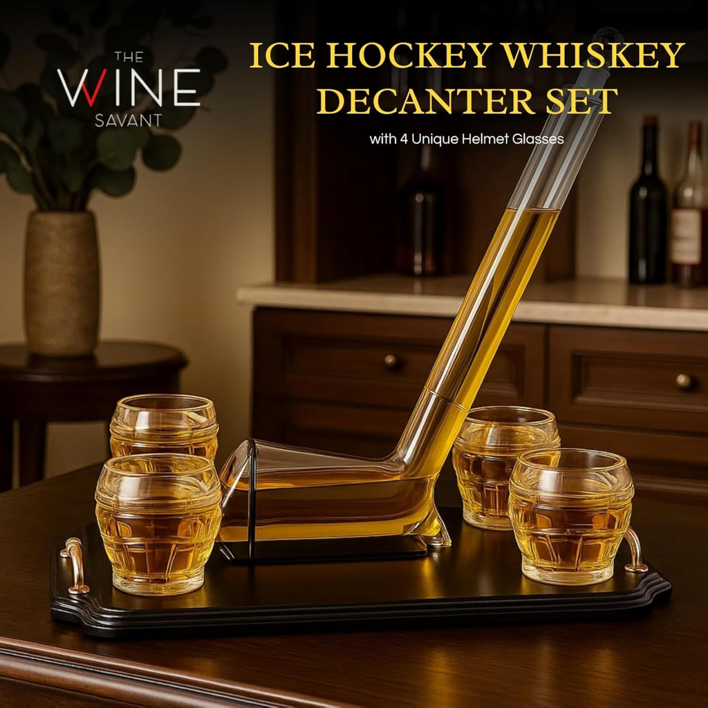 Ice Hockey Whiskey Decanter
