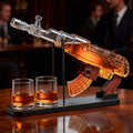Gun Decanter Set with Bullet Shot Glasses, Gift for Men