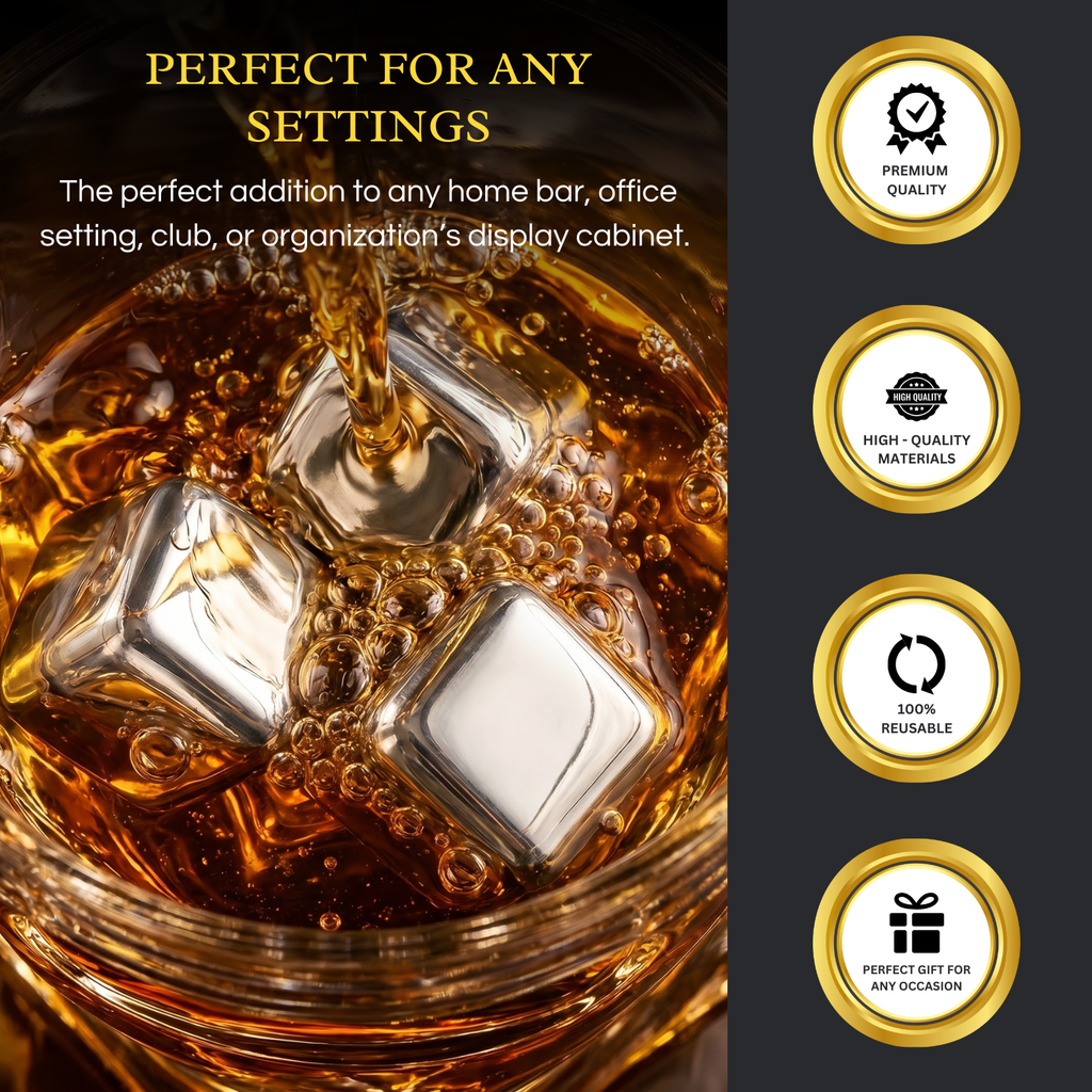Cigar Whiskey Glasses Gift Set