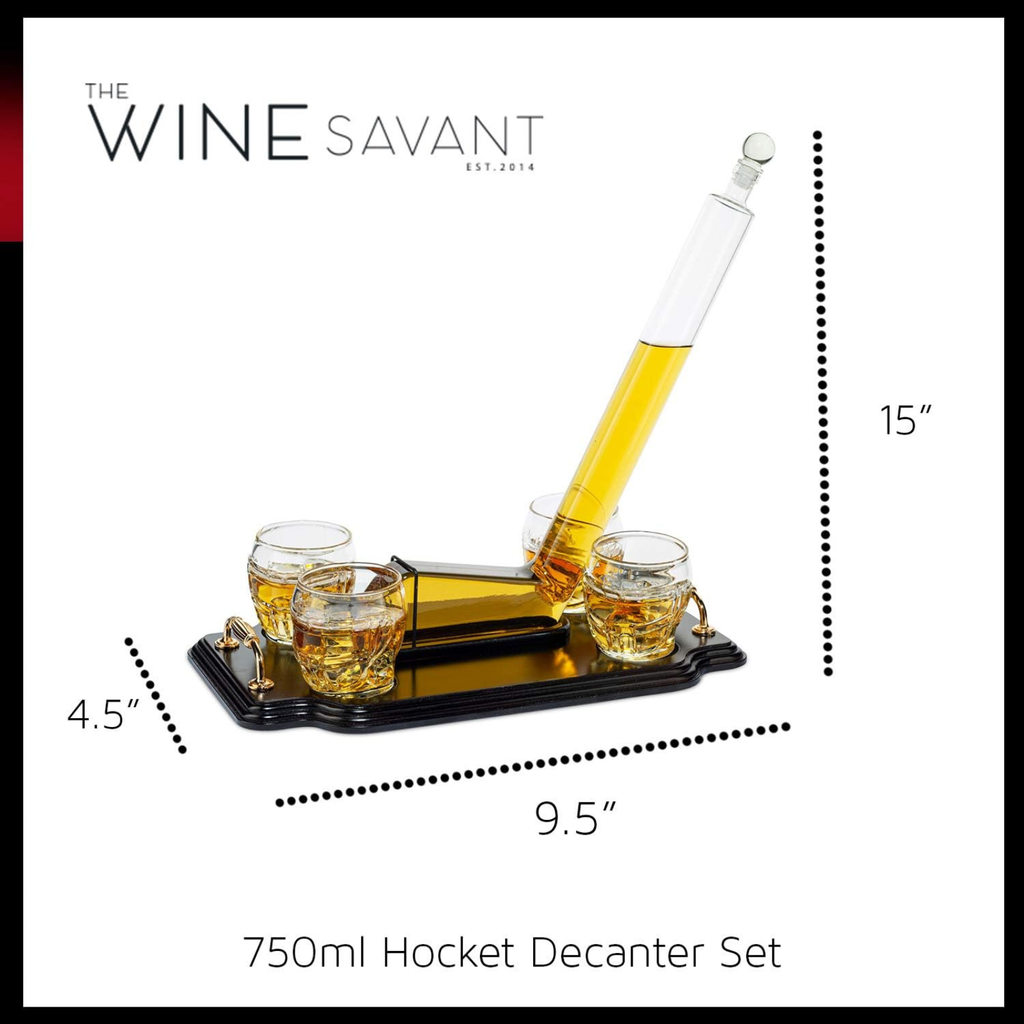 Ice Hockey Whiskey Decanter