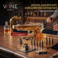 Luxury Pistol Decanter Bar Gift Set