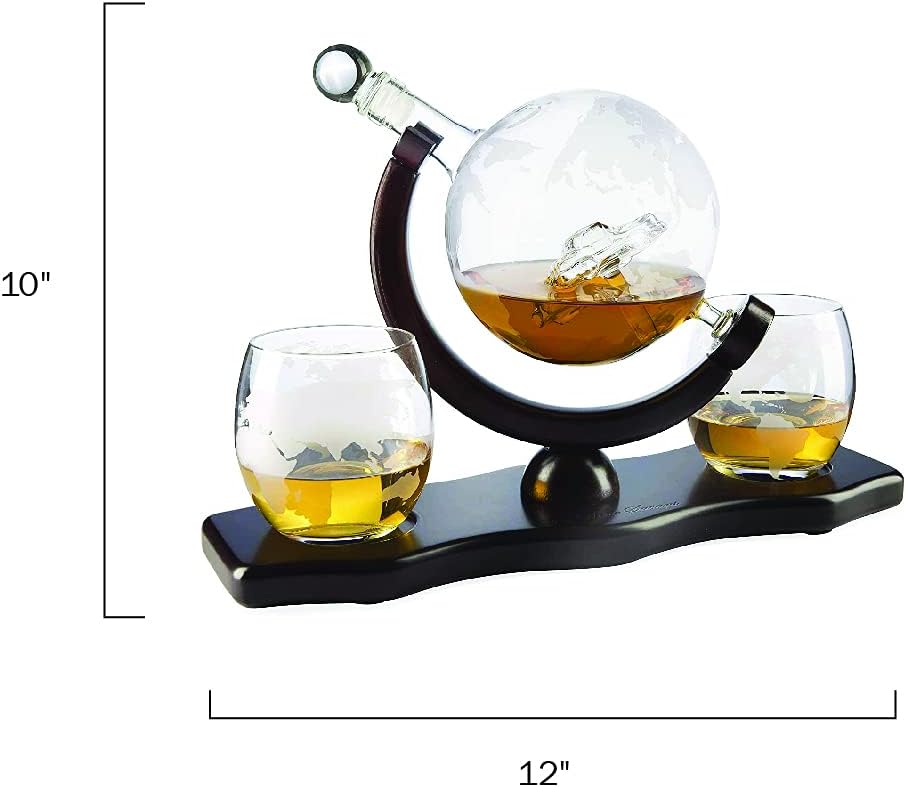 Globe Car Whiskey Decanter