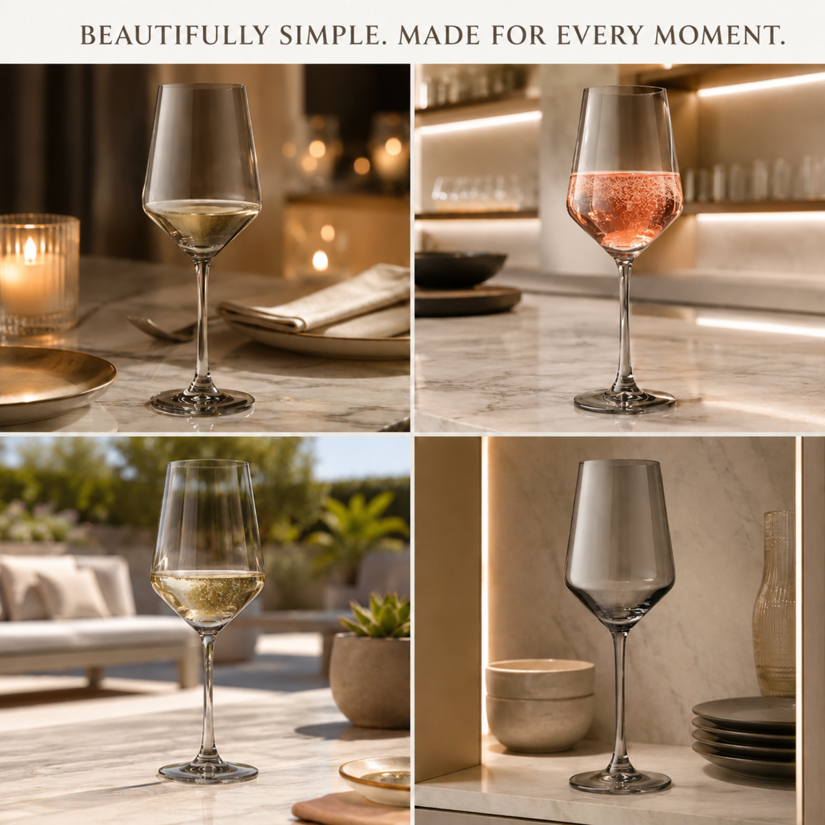 Yellow Wine Glass, 12 oz, Single