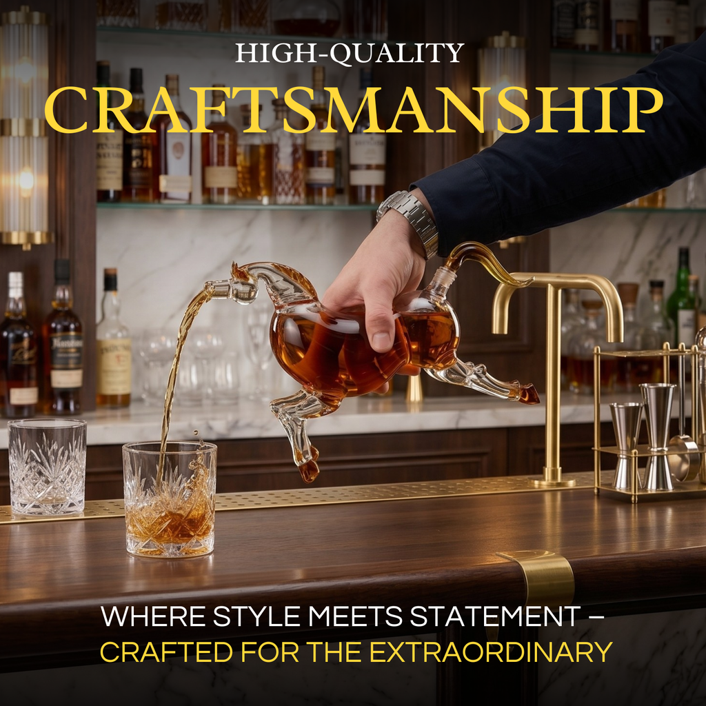 Horse Whiskey Decanter