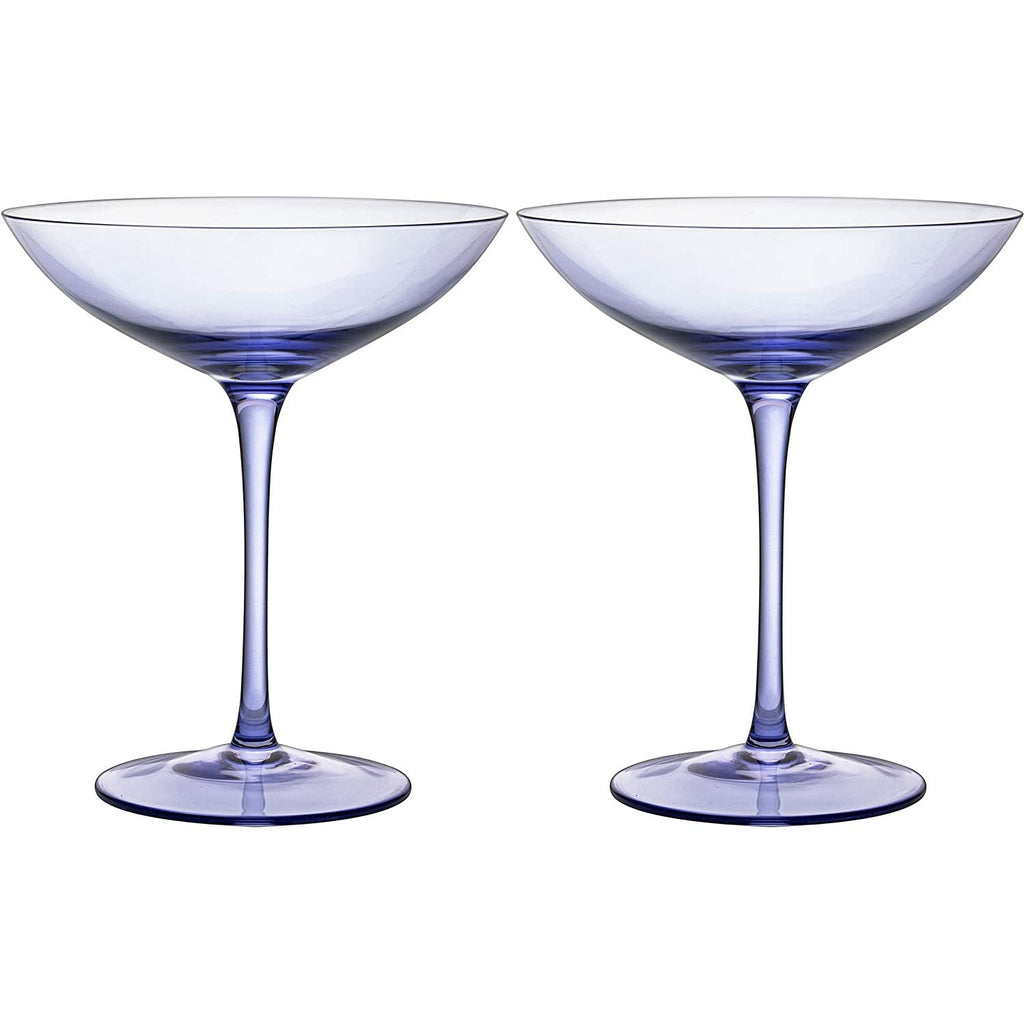 Colorful Champagne Coupes, 12 oz