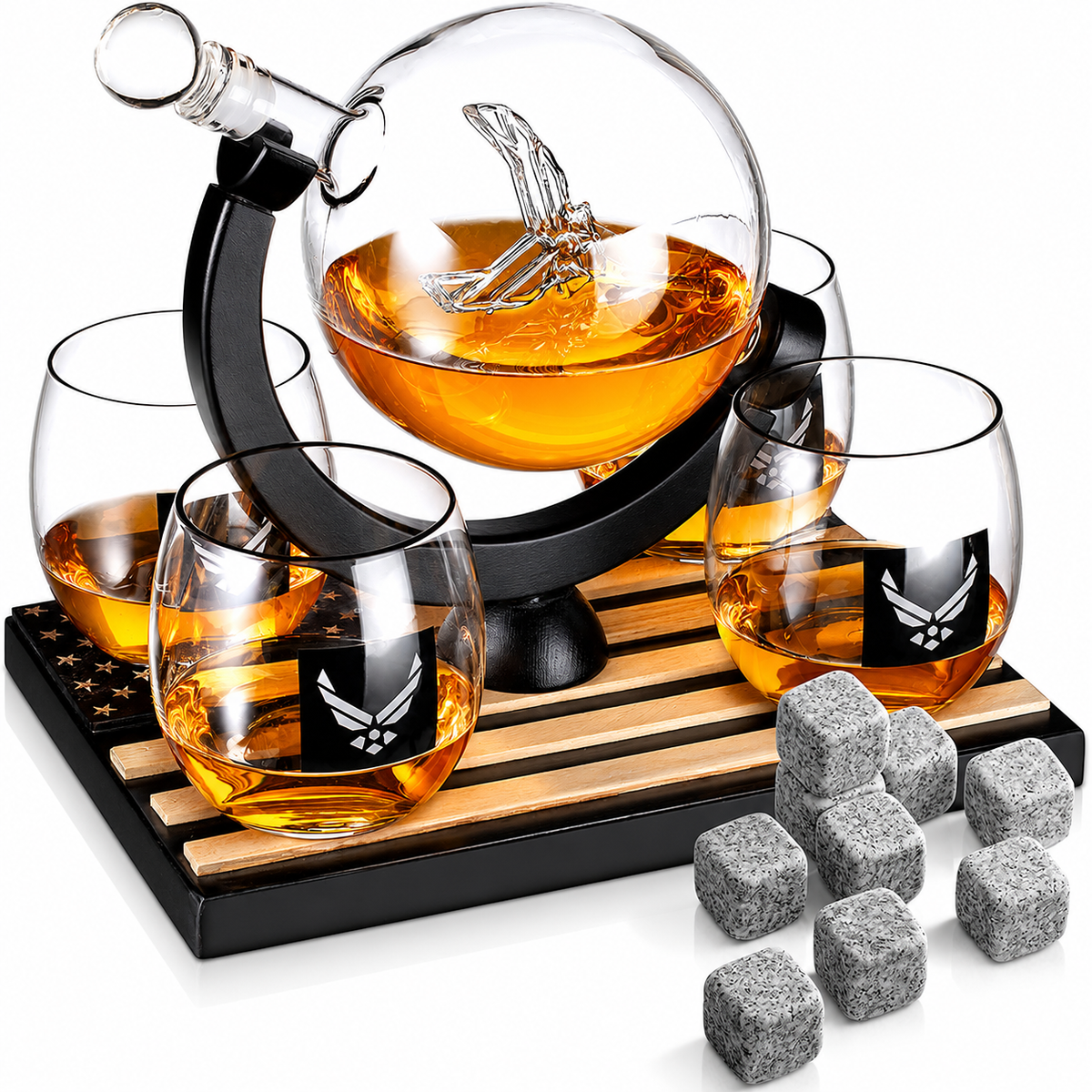 Air Force Whiskey Decanter