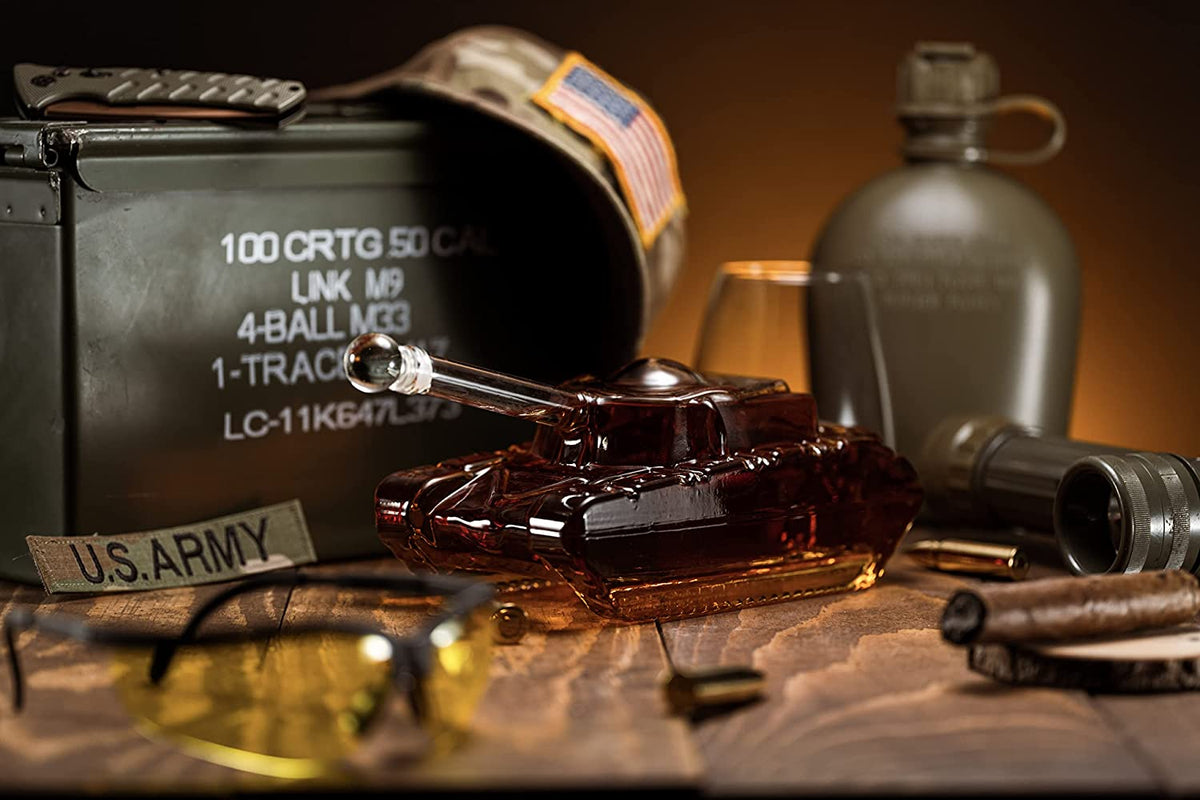 Tank Whiskey Decanter, 1000 ml