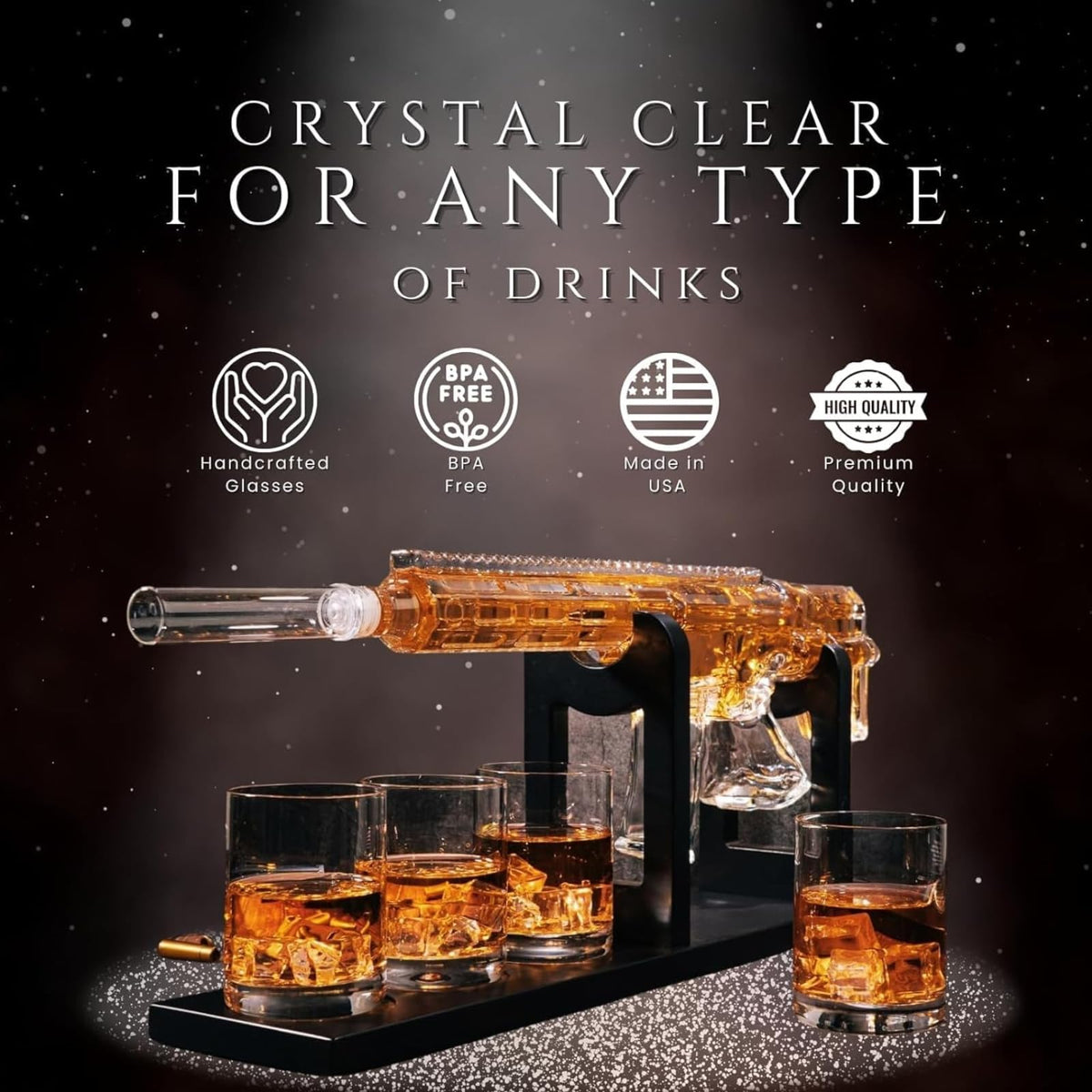 AR-15 Whiskey Decanter