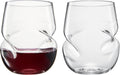 Aerating Stemless Wine Glasses, 13 oz, Set of 2