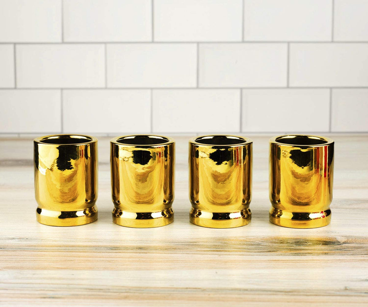 50 Caliber Shot Glasses Set
