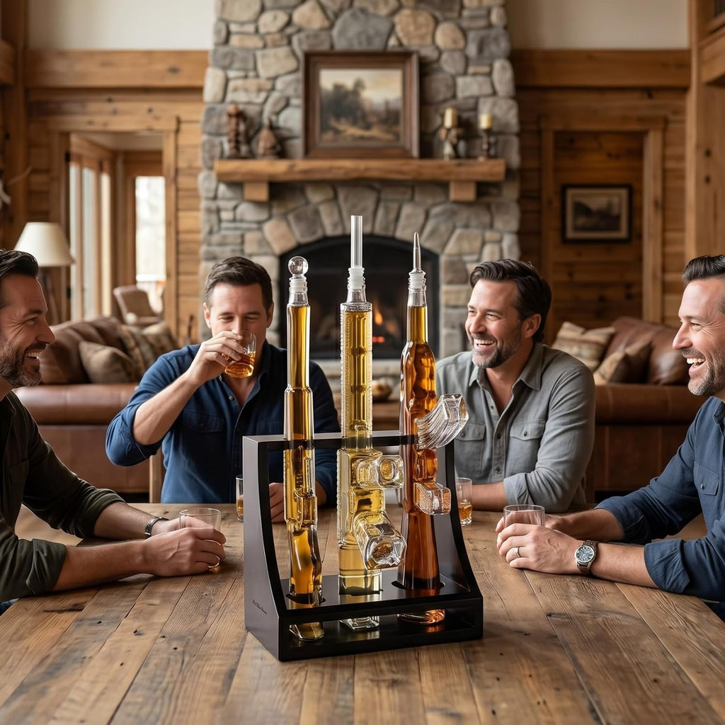 Gun Whiskey Decanter Gift