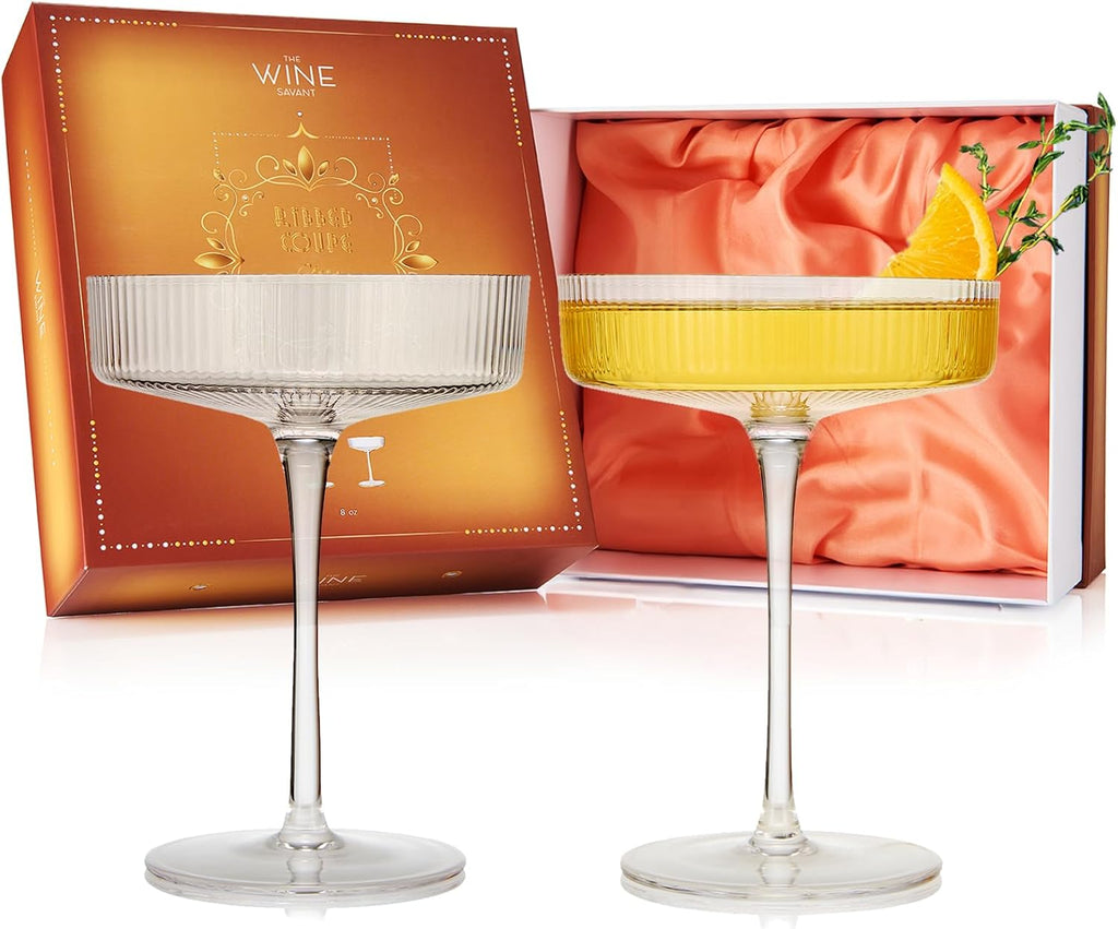 Cocktail Coupe Goblet Glasses
