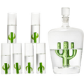 Cactus Tequila Decanter Set