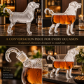 Dog-Shaped Whiskey Decanter