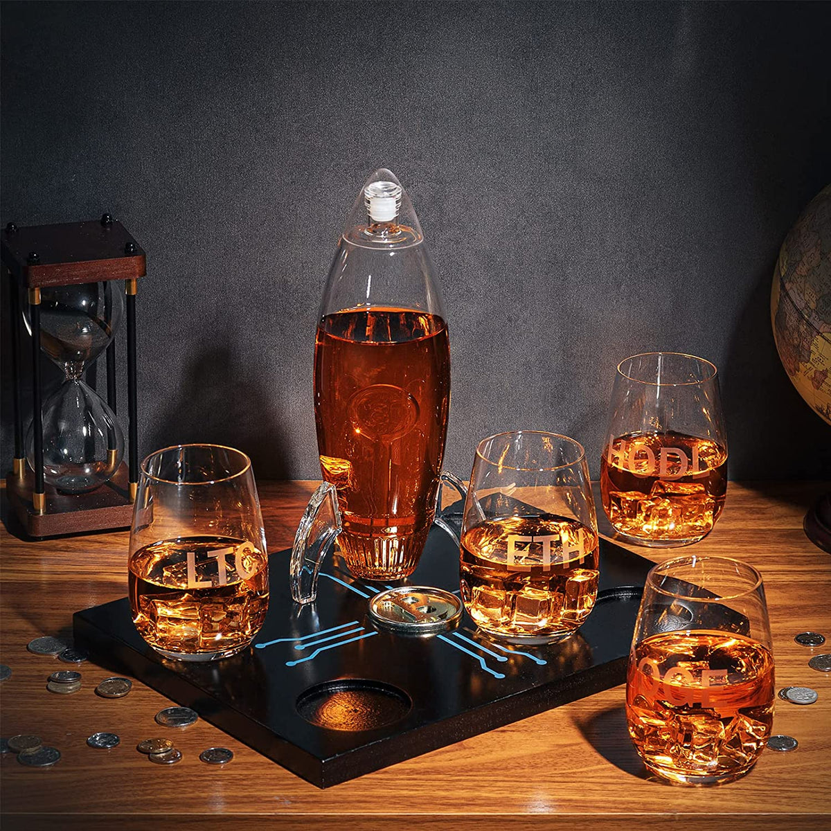 Crypto Lovers Decanter Set