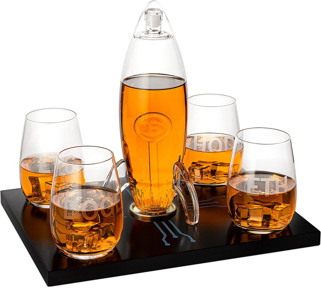Crypto Lovers Decanter Set