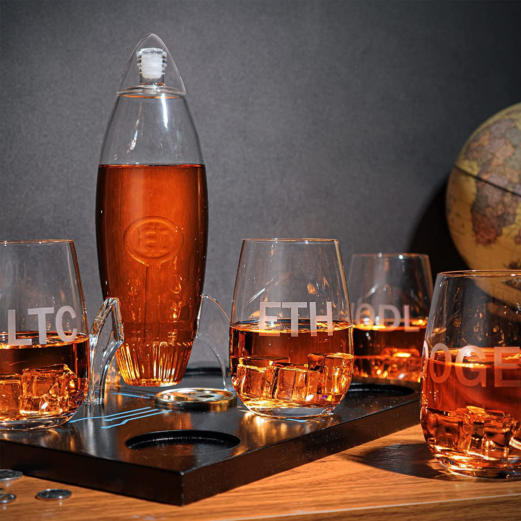 Crypto Lovers Decanter Set