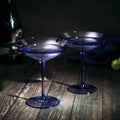 Colorful Champagne Coupes, 12 oz