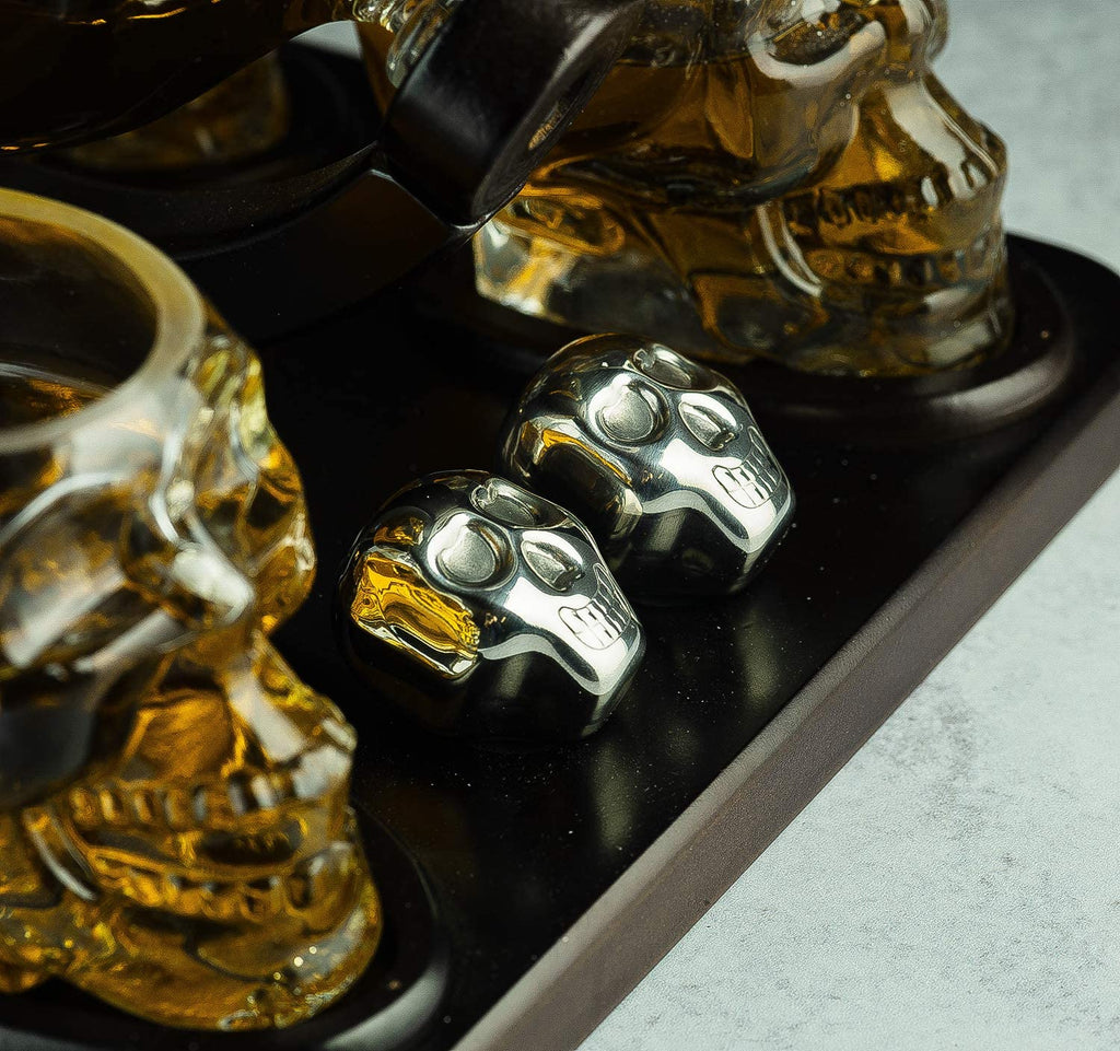 Large Skull Face Decanter