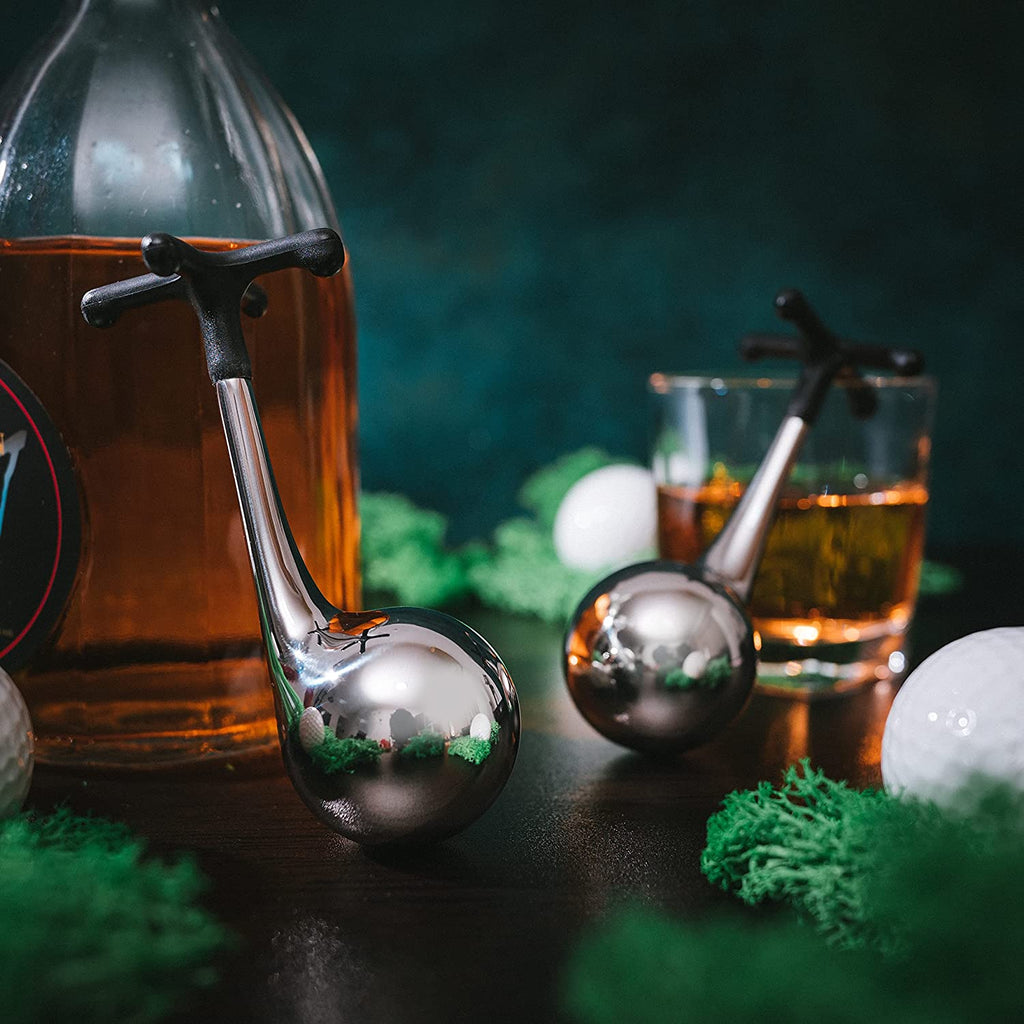 Golf Stick Whiskey Stones