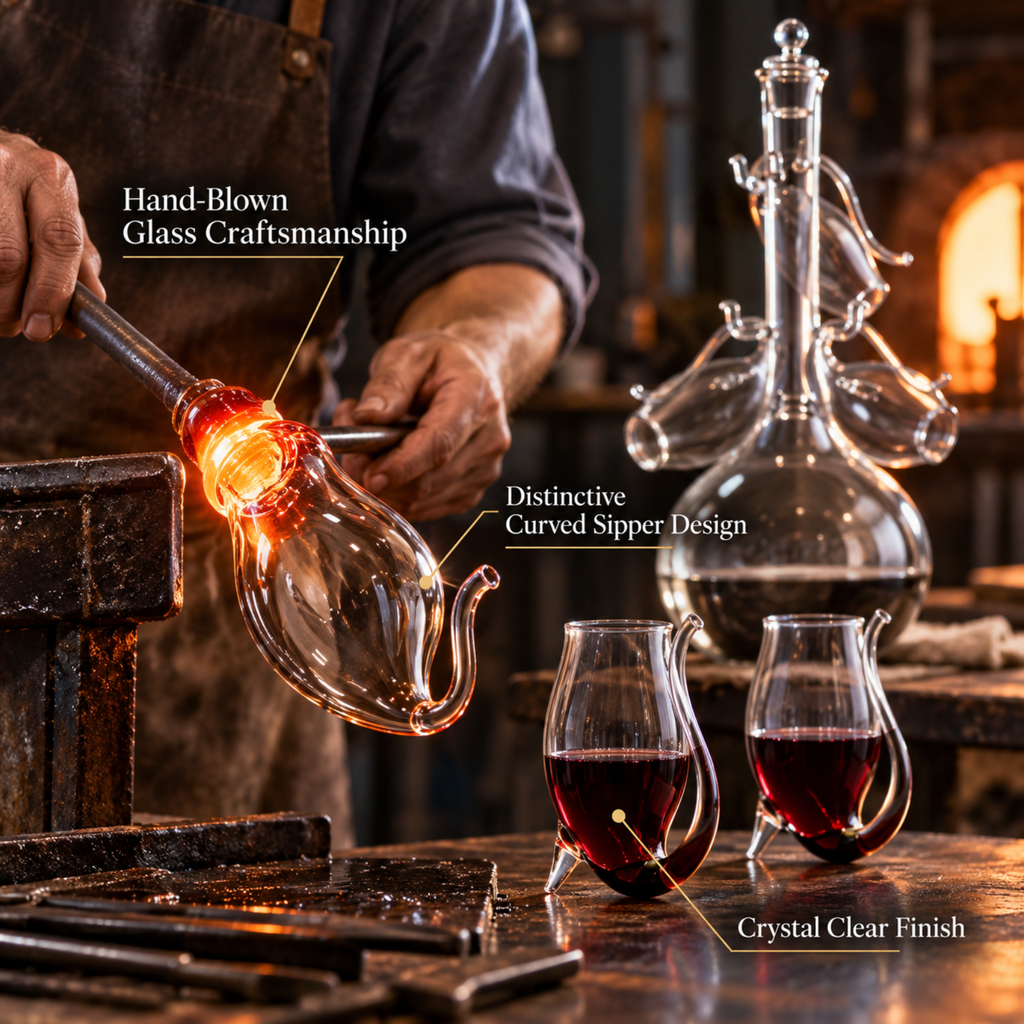 Porto Decanter Set with Port Sippers