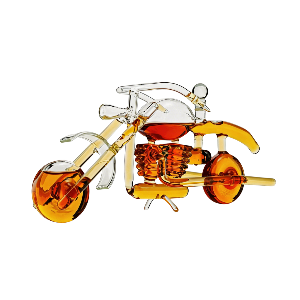 Motorcycle Whiskey Decanter