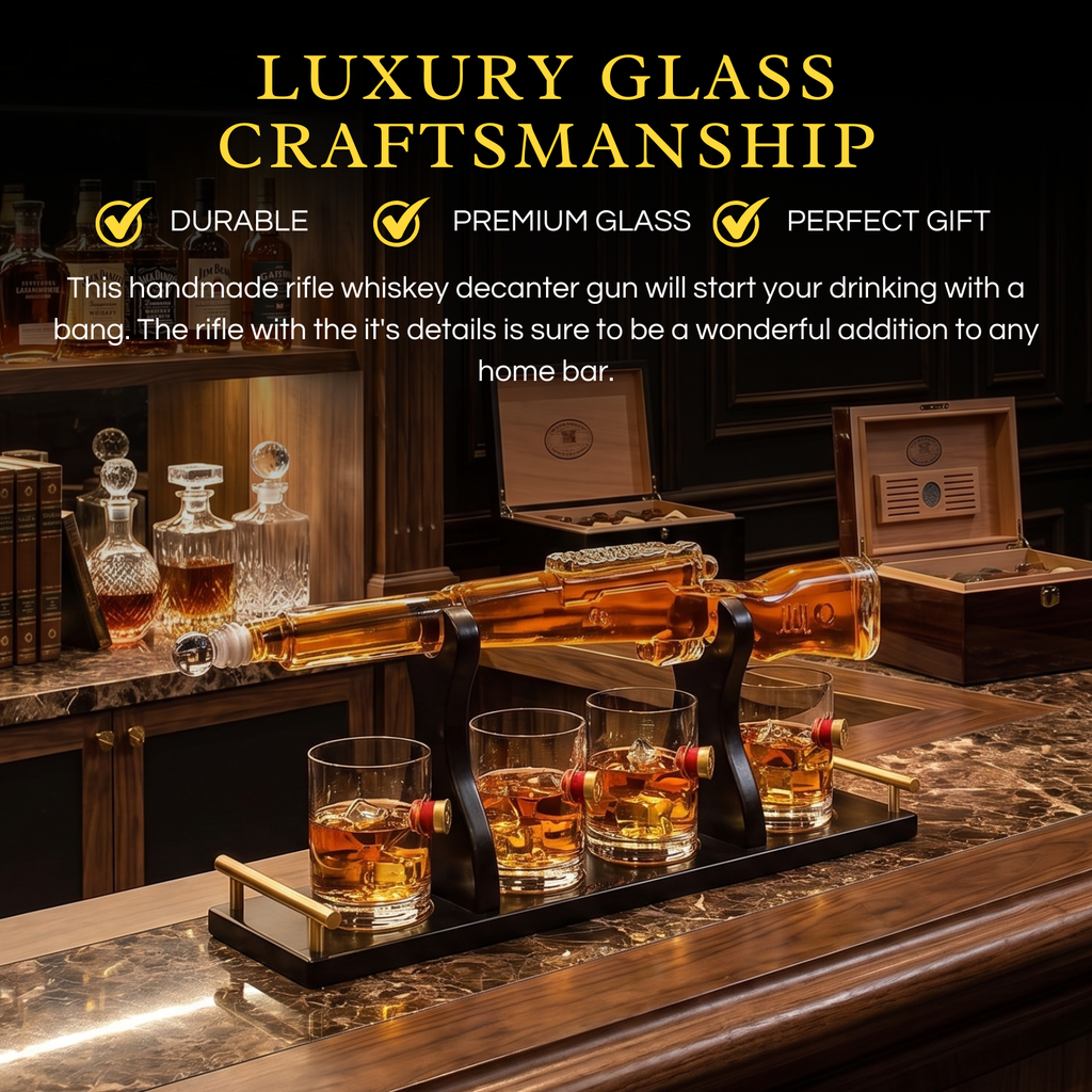 Rifle Whiskey Decanter
