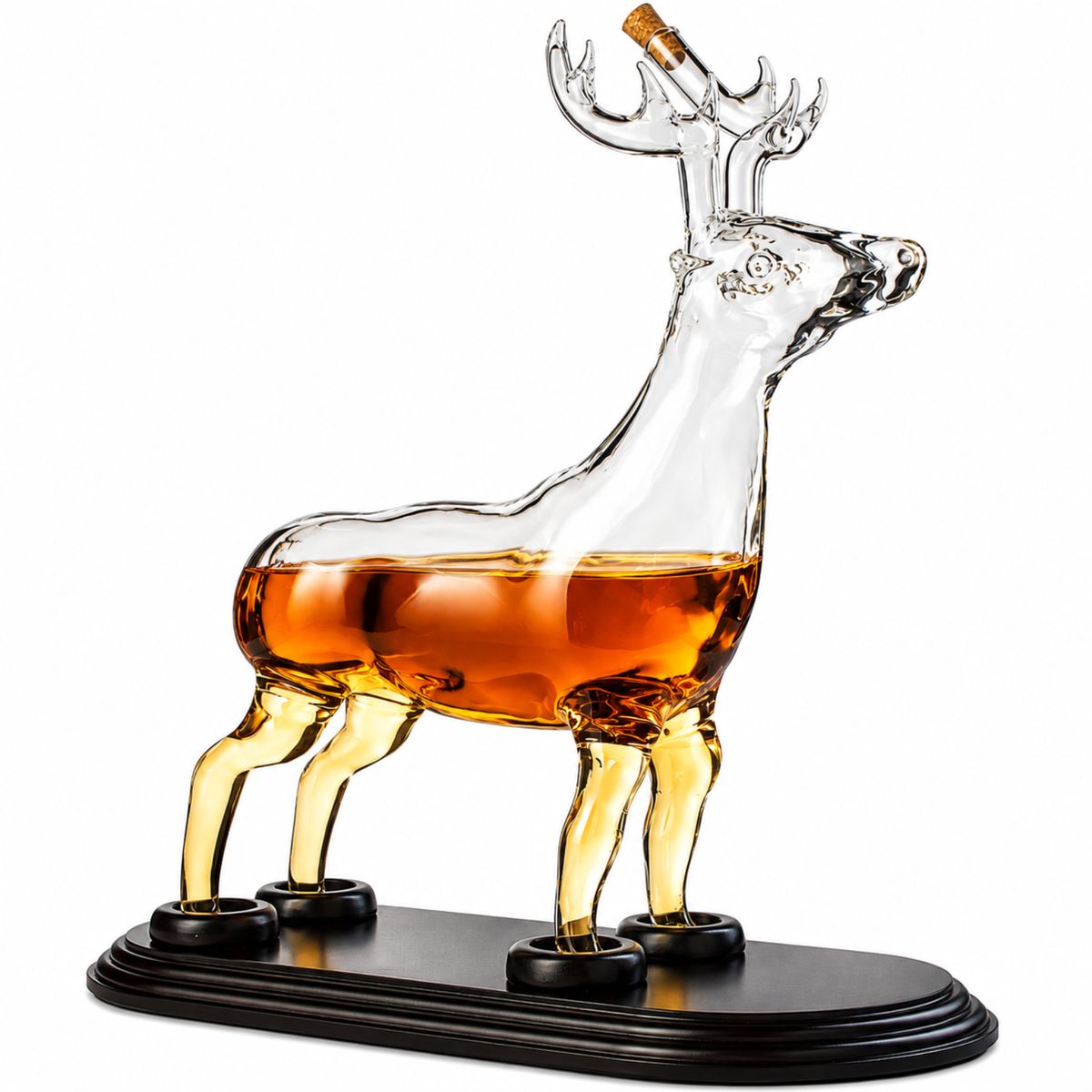 Reindeer Whiskey Decanter