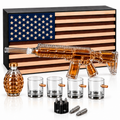 AR-15 Whiskey Decanter Gift Set