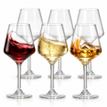 Unbreakable Stemmed Wine Glasses, 18 oz, Set of 6