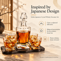 European-Style Whiskey and Wine Decanter