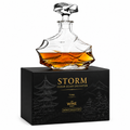 Storm Clear Glass Decanter