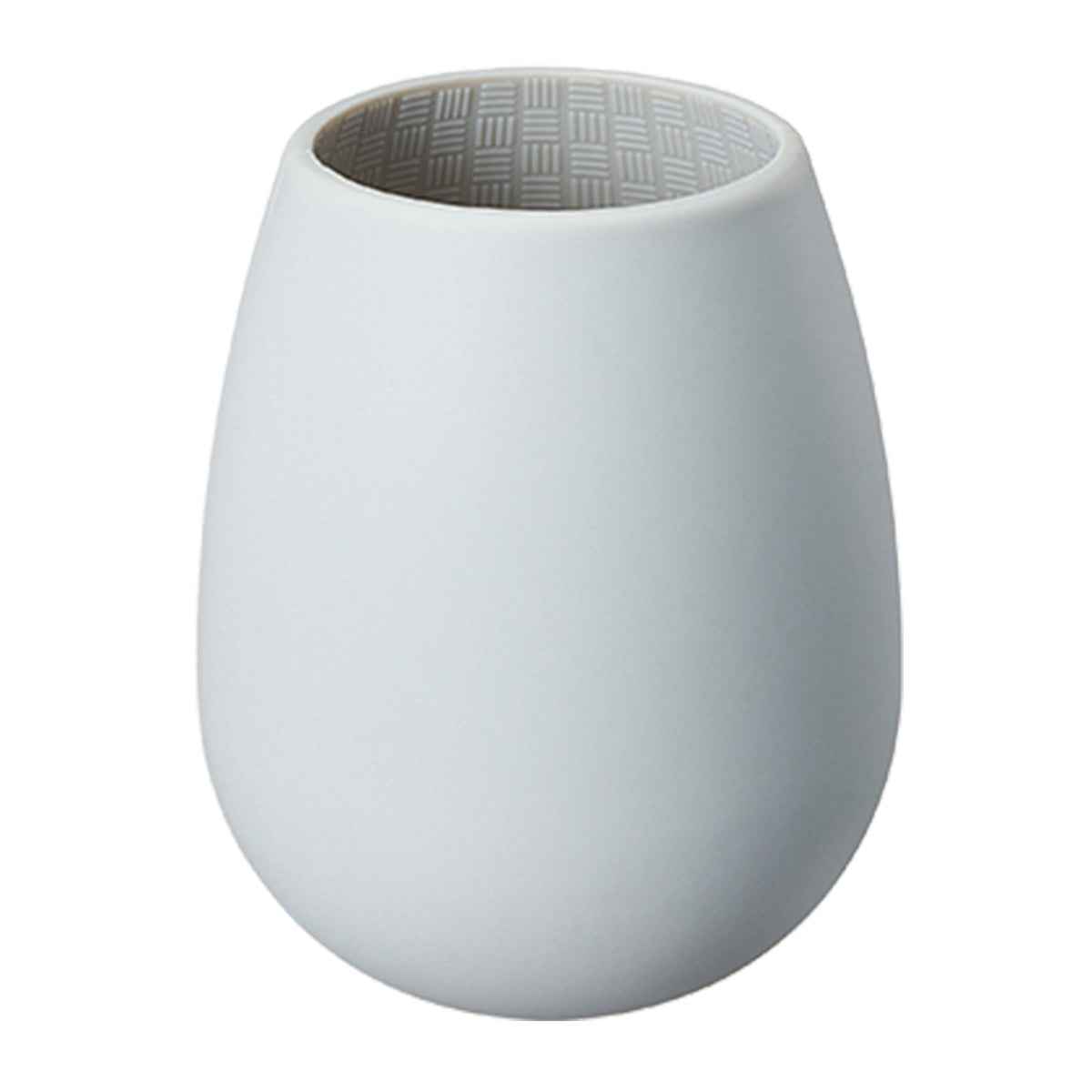 Unbreakable Silicone Stemless Wine Cups, Set of 4, Grey