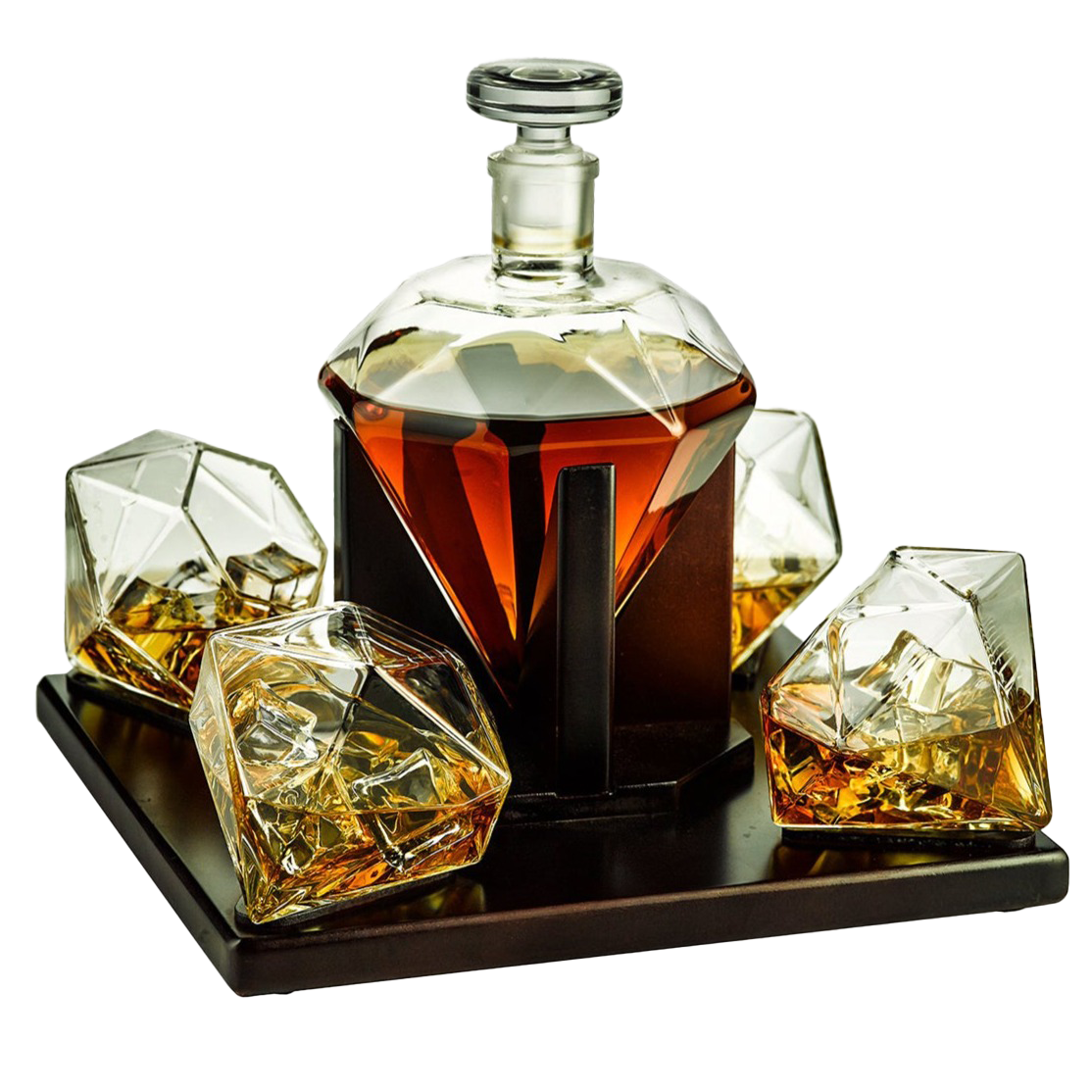 Diamond Decanter Set