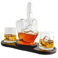 Middle Finger Whiskey Decanter