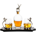 Stag Whiskey Decanter Set