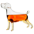 Dog Whiskey and Wine Decanter