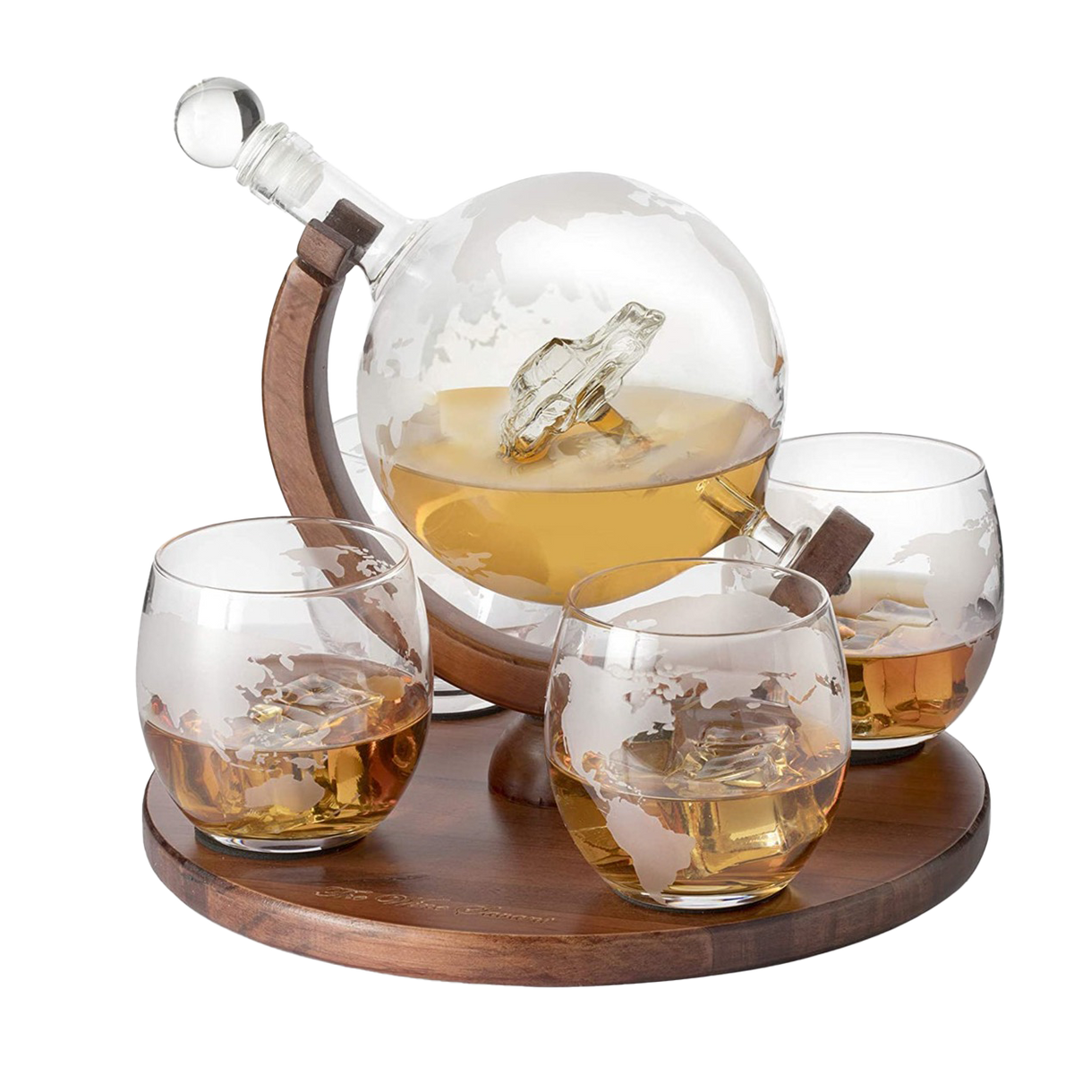 Globe Car Whiskey Decanter